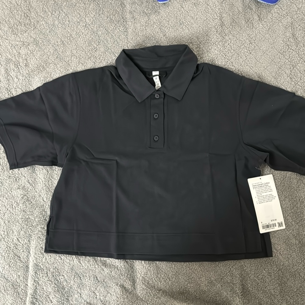 Lululemon - Heavyweight Cotton Short-Sleeve Polo